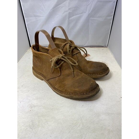 UGG CHESTNUT LEIGHTON SUEDE CHUKKA DESERT BOOTS, US 8.5 - Picture 1 of 13